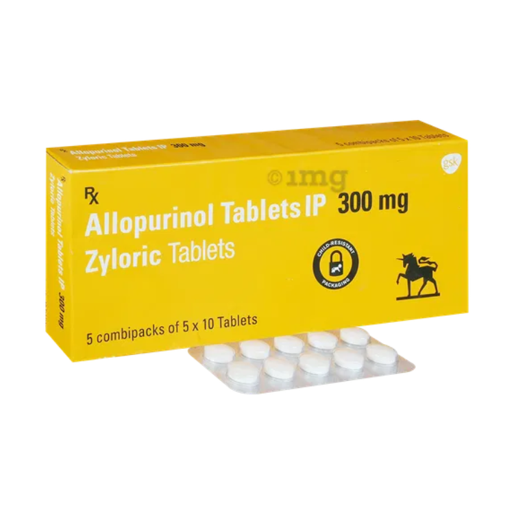 Allopurinol 300mg (Zyloric) Tablets