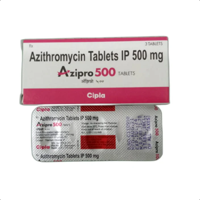 Azithromycin 500mg (Azipro 500)