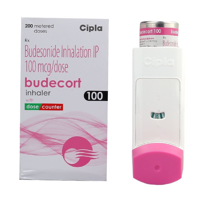 Budesonide 100mcg (Budecort) Inhaler