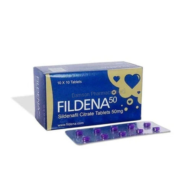 Fildena 50mg(Sildenafil 50mg)