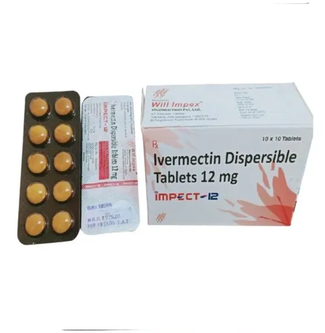 Ivermectin 12mg Tablets (Impect 12)