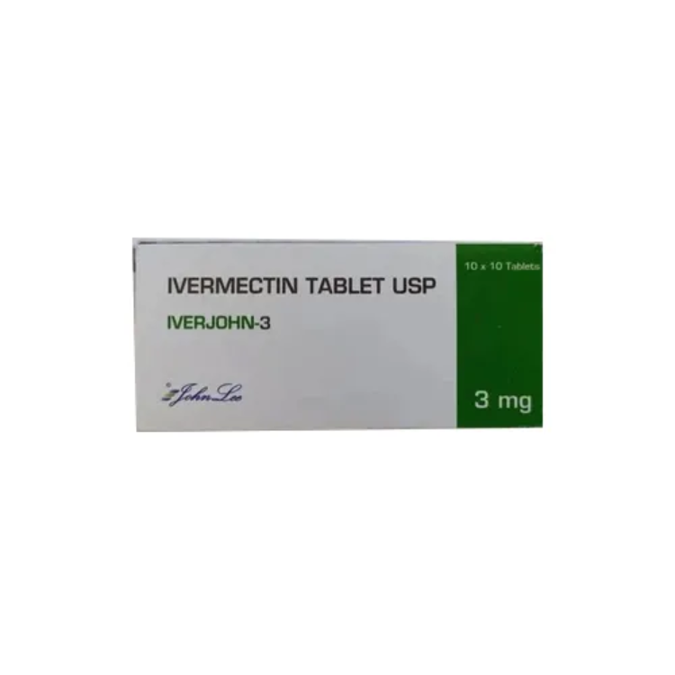 Ivermectin 3mg (Iverjohn-3) Tablets