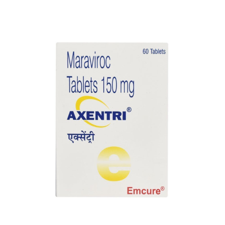 Maraviroc (AXENTRI) 150mg Tablet