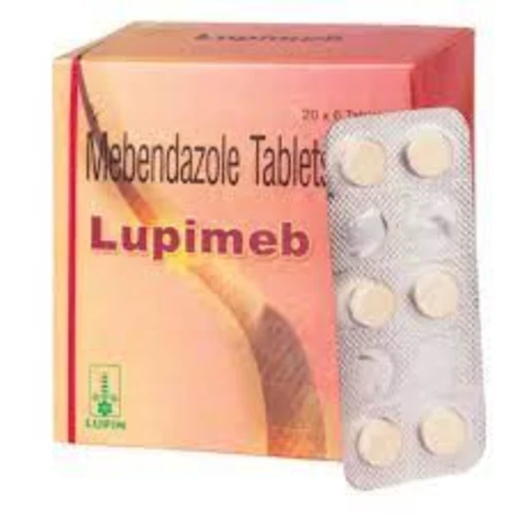 Mebendazole 100mg (Lupimeb) Tablets