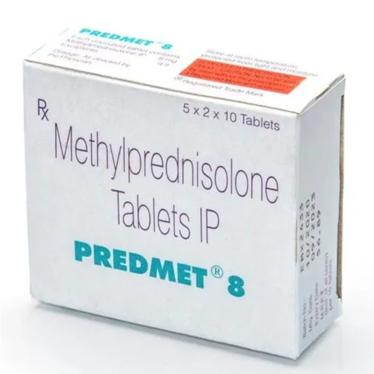 Methylprednisolone 8mg (Predmet) Tablets