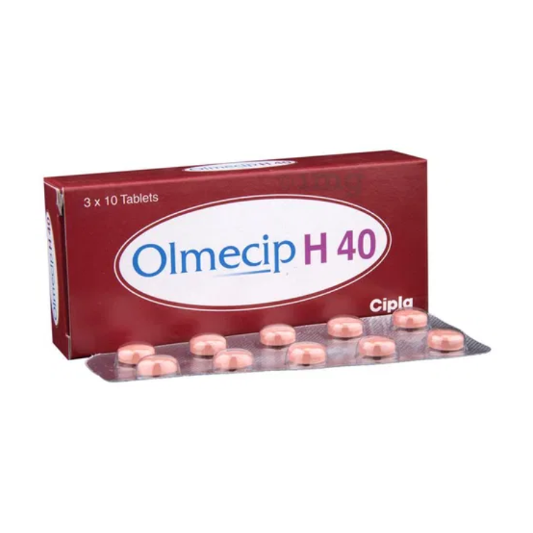 Olmesartan Medoxomil (Olmecip H 40) Tablets