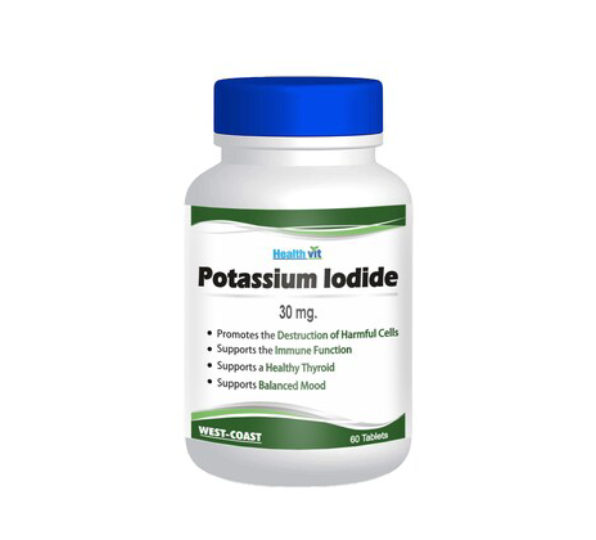 Potassium iodide health suppliment