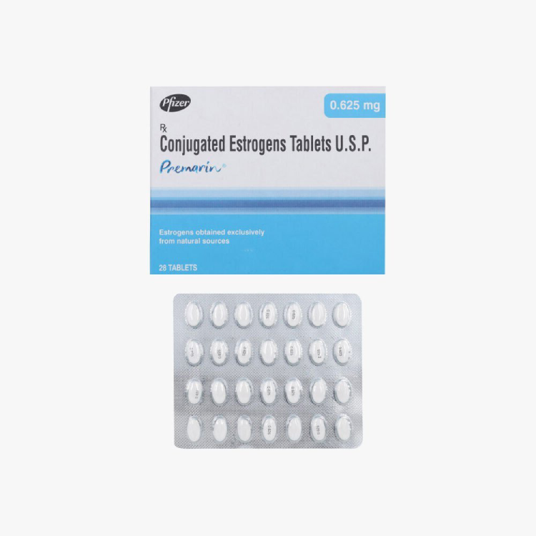 Premarin Conjugated Estrogens 0.625 Tablet