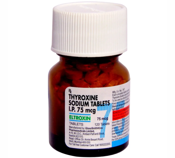 Thyroxine 75mcg (Eltroxin) Tablets