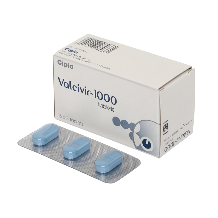 Valacyclovir 1000mg (Valcivir) Tablets