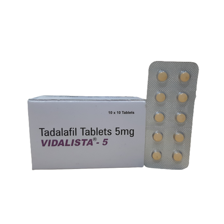Vidalista Tadalafil 5mg Tablet
