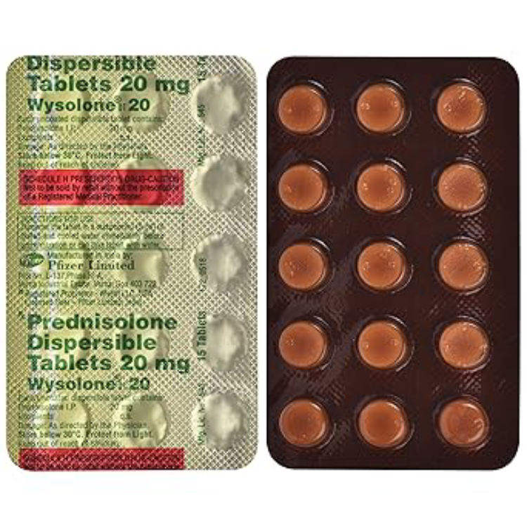Wysolone Prednisolone 20mg Tablet
